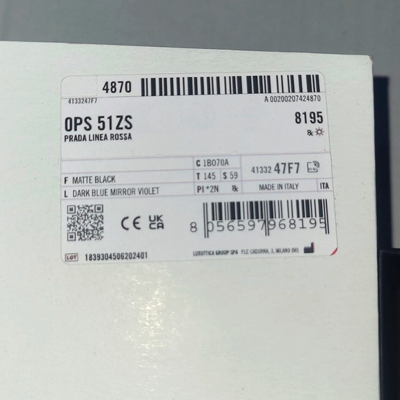 NEW AUTHENTIC PRADA SUNGLASSES GIFT BOX 🎁 📦 😎 - Picture 2 of 5